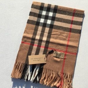 Authentic Cashmere Burberry Scarf